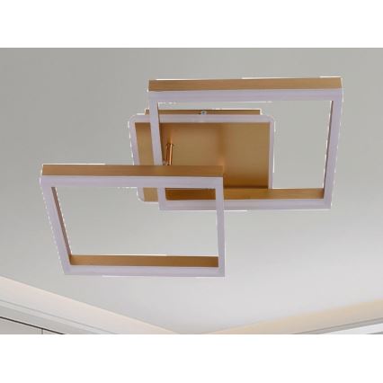 LED prigušiva stropna svetiljka LED/80W/230V 3000-6500K + daljinski upravljač