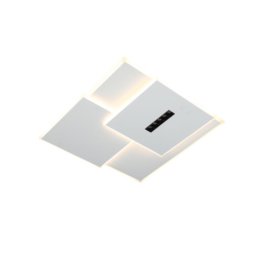 LED prigušiva stropna svetiljka LED/95W/230V 3000-6500K bela + daljinski upravljač