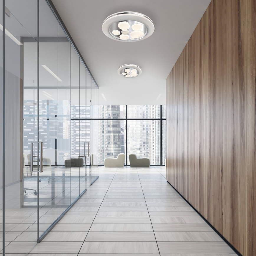 LED Prigušiva stropna svjetiljka BUBBLES LED/48W/230V + DU