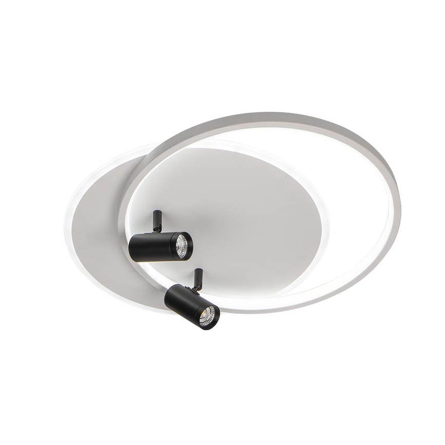 LED prigušiva stropno svetlo LED/65W/230V 3000-6500K bela + daljinski upravljač