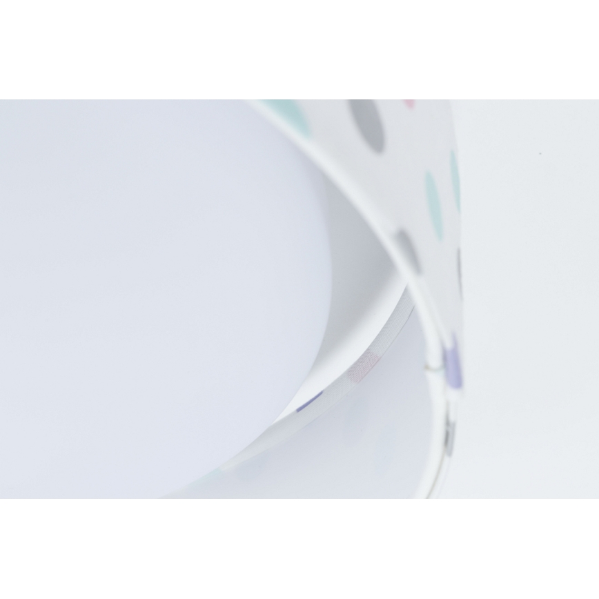 LED prigušiva dečija plafonska svetiljka SMART GALAXY KIDS LED/24W/230V 3000-6500K sa šarenim tačkicama + daljinski upravljač