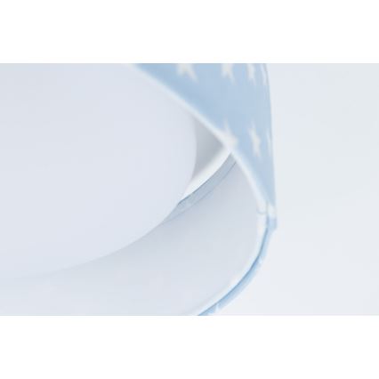 LED prigušiva dečije plafonsko svetlo SMART GALAXY KIDS LED/24W/230V 3000-6500K zvezdice plava/bela + daljinski upravljač