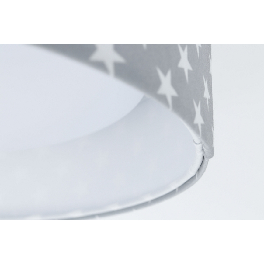 LED Prigušiva stropna svjetiljka SMART GALAXY KIDS LED/24W/230V 3000-6500K zvjezdice siva/bijela + daljinski upravljač