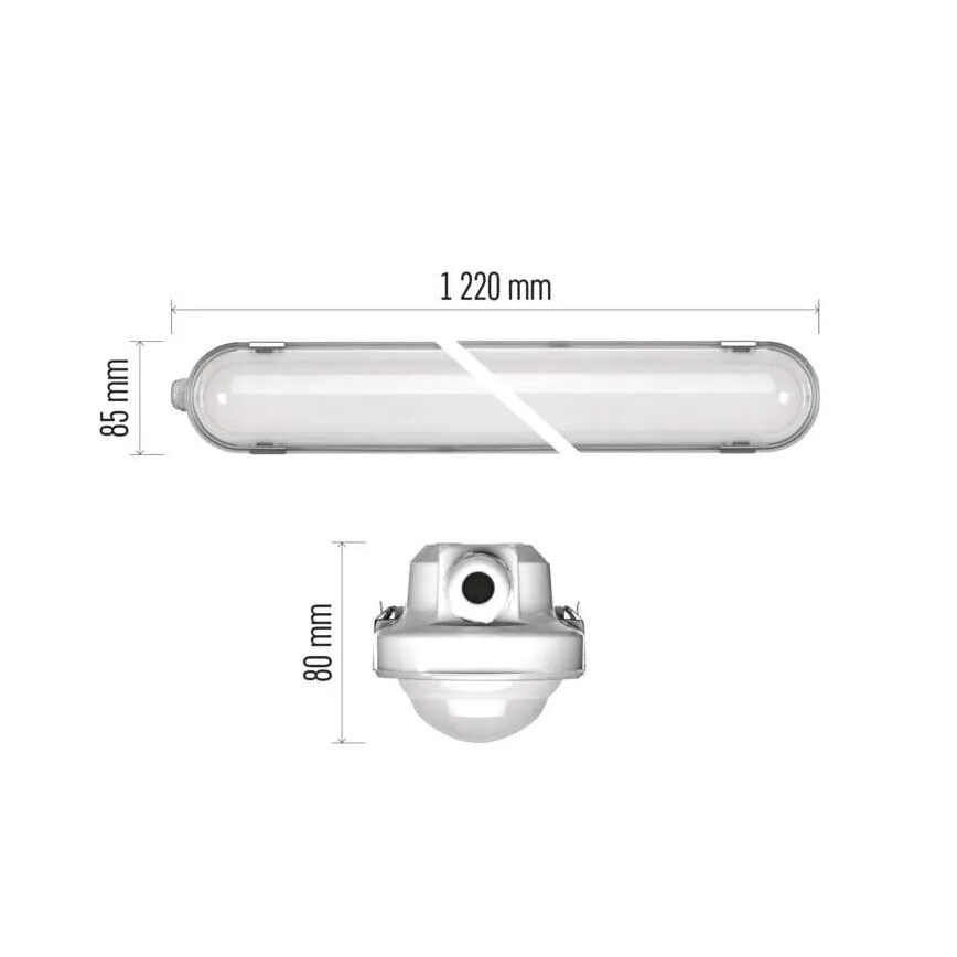 LED Prigušiva tehnička lampa MISTY LED/21/26/31/35W/230V 4000K IP66