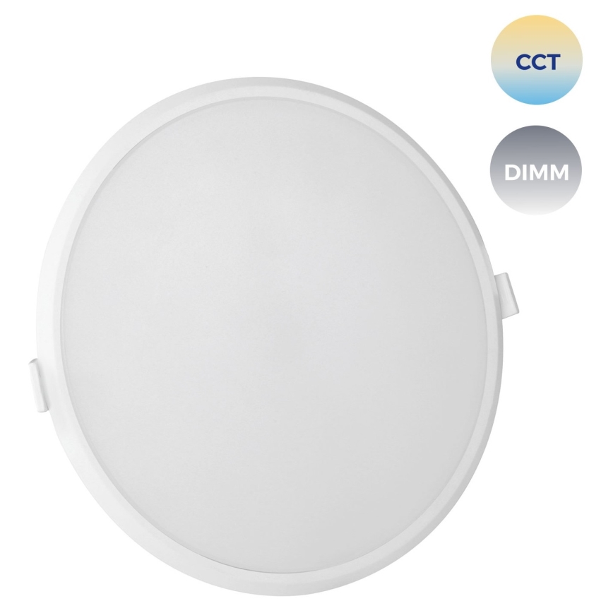 LED prigušiva ugradna plafonska svetiljka ALGINE LED/22W/230V Wi-Fi Tuya okrugla