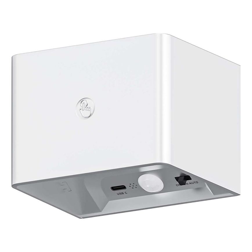 LED prigušiva zidna dodirna svetiljka sa senzorom MIRI LED/2,5W/3,7V 3000/4000/6400K 4000 mAh bela