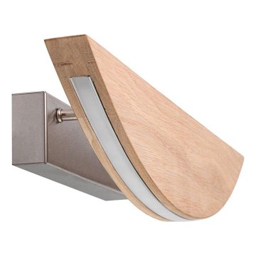 LED prigušiva zidna lampa DUBAI LED/6,5W/230V hrast