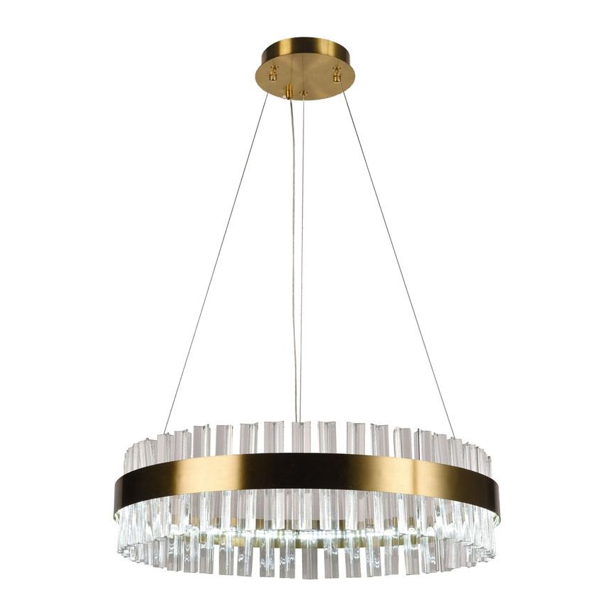 LED Prigušivi kristalni luster na sajli LED/40W/230V 3000-6500K + Daljinski upravljač