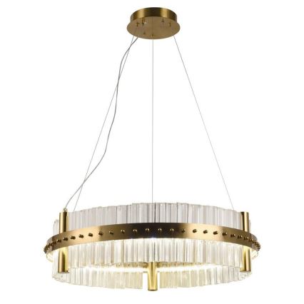 LED Prigušivi kristalni luster na sajli LED/40W/230V 3000-6500K + Daljinski upravljač