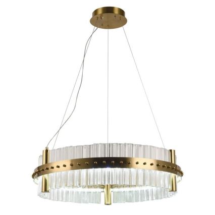 LED Prigušivi kristalni luster na sajli LED/40W/230V 3000-6500K + Daljinski upravljač