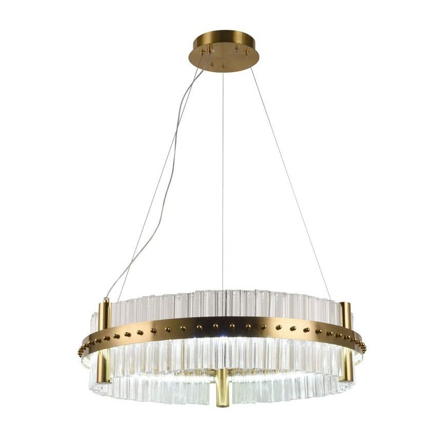 LED Prigušivi kristalni luster na sajli LED/40W/230V 3000-6500K + Daljinski upravljač