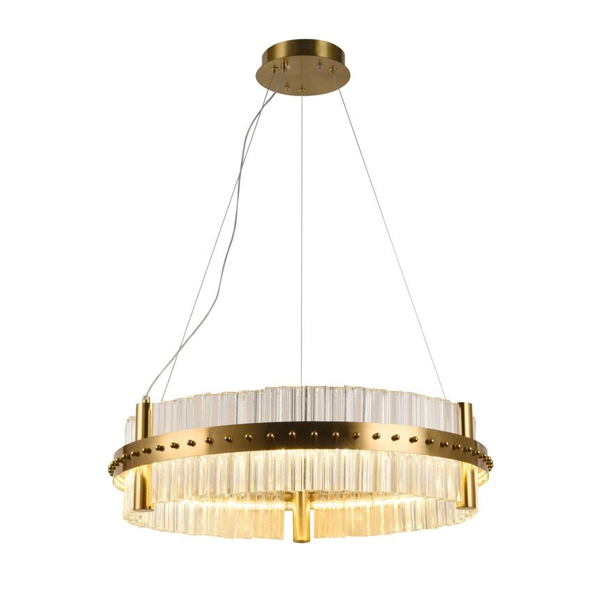 LED Prigušivi kristalni luster na sajli LED/40W/230V 3000-6500K + Daljinski upravljač