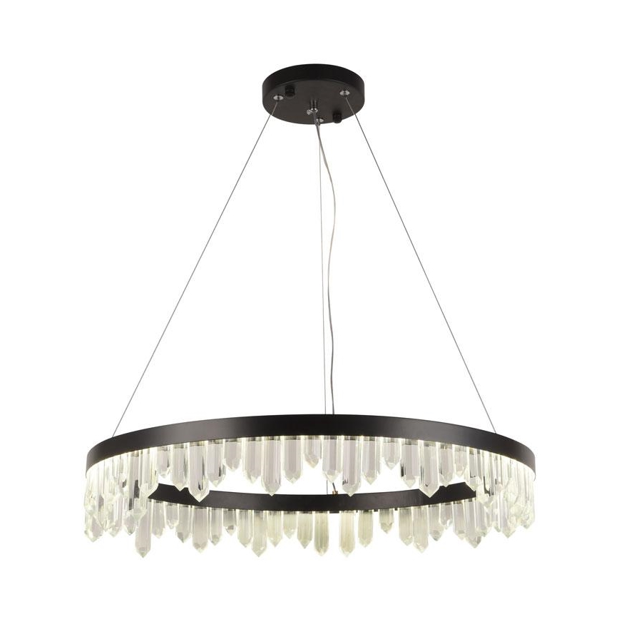 LED Prigušivi kristalni luster na sajli LED/40W/230V 3000-6500K + Daljinski upravljač