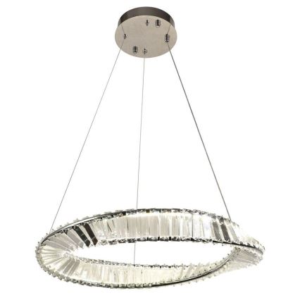 LED Prigušivi kristalni luster na sajli LED/40W/230V 3000-6500K + Daljinski upravljač
