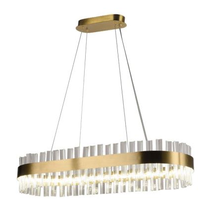 LED Prigušivi kristalni luster na sajli LED/45W/230V 3000-6500K + Daljinski upravljač