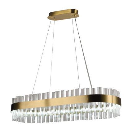 LED Prigušivi kristalni luster na sajli LED/45W/230V 3000-6500K + Daljinski upravljač
