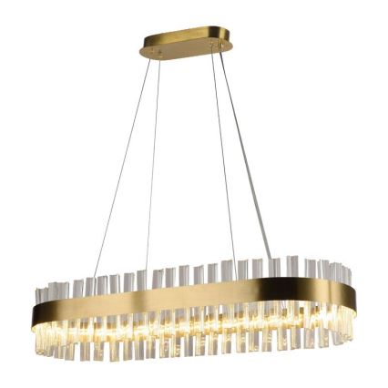 LED Prigušivi kristalni luster na sajli LED/45W/230V 3000-6500K + Daljinski upravljač