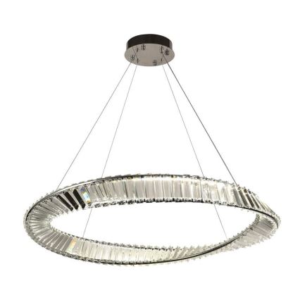 LED Prigušivi kristalni luster na sajli LED/50W/230V 3000-6500K + Daljinski upravljač