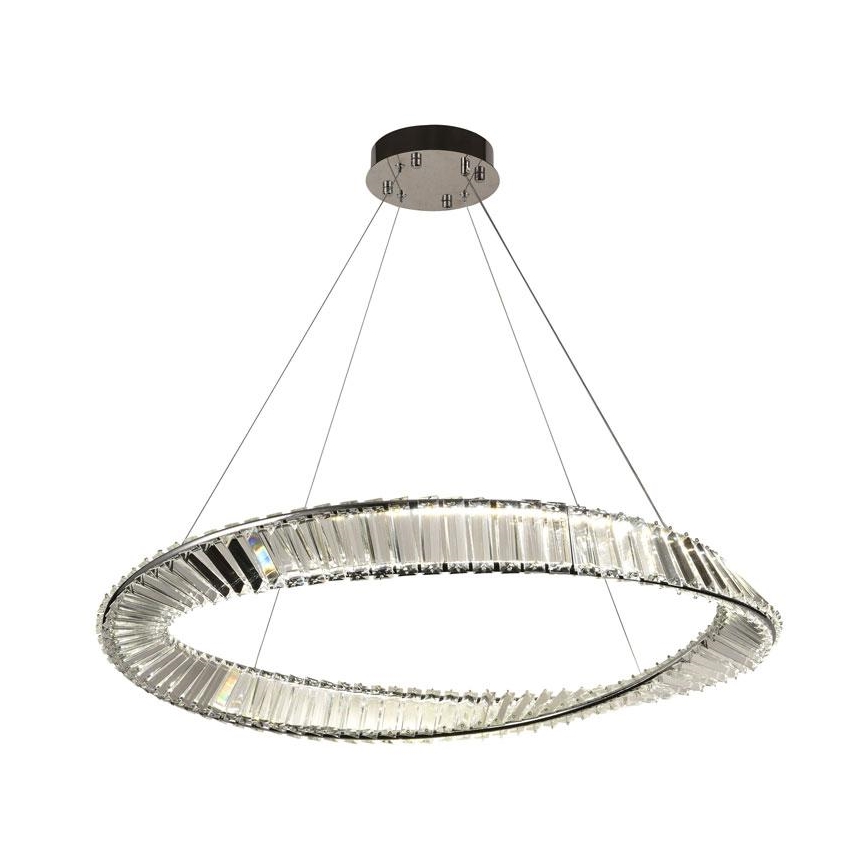 LED Prigušivi kristalni luster na sajli LED/50W/230V 3000-6500K + Daljinski upravljač