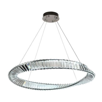 LED Prigušivi kristalni luster na sajli LED/50W/230V 3000-6500K + Daljinski upravljač