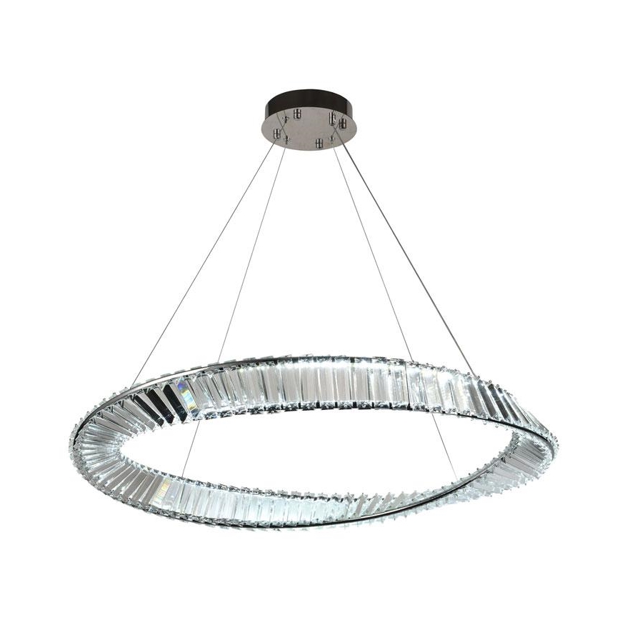 LED Prigušivi kristalni luster na sajli LED/50W/230V 3000-6500K + Daljinski upravljač