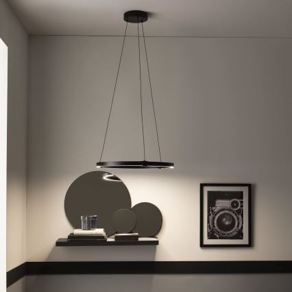 LED Prigušivi luster na sajli CASSINI LED/33W/230V 2700-6500K + Daljinski upravljač