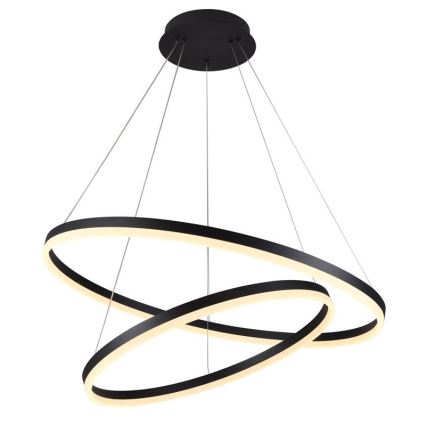 LED Prigušivi luster na sajli LED/100W/230V 3000-6500K pr. 80 cm + Daljinski upravljač