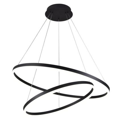 LED Prigušivi luster na sajli LED/100W/230V 3000-6500K pr. 80 cm + Daljinski upravljač