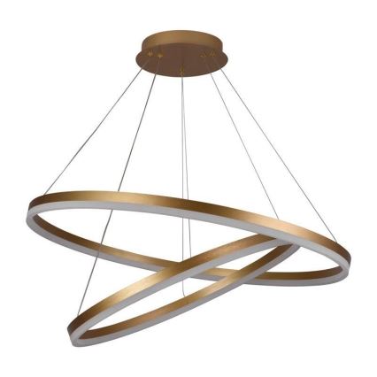 LED Prigušivi luster na sajli LED/100W/230V 3000-6500K pr. 80 cm + Daljinski upravljač