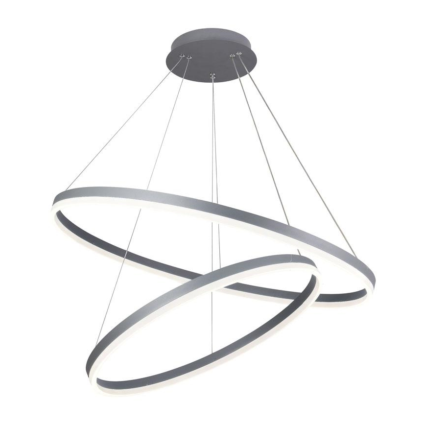 LED Prigušivi luster na sajli LED/100W/230V 3000-6500K pr. 80 cm + Daljinski upravljač