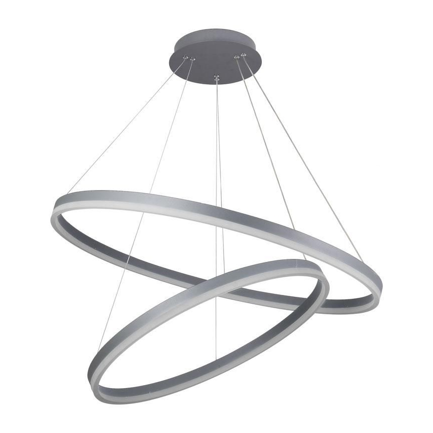 LED Prigušivi luster na sajli LED/100W/230V 3000-6500K pr. 80 cm + Daljinski upravljač