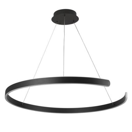 LED Prigušivi luster na sajli LED/100W/230V 3000-6500K pr. 80 cm + Daljinski upravljač