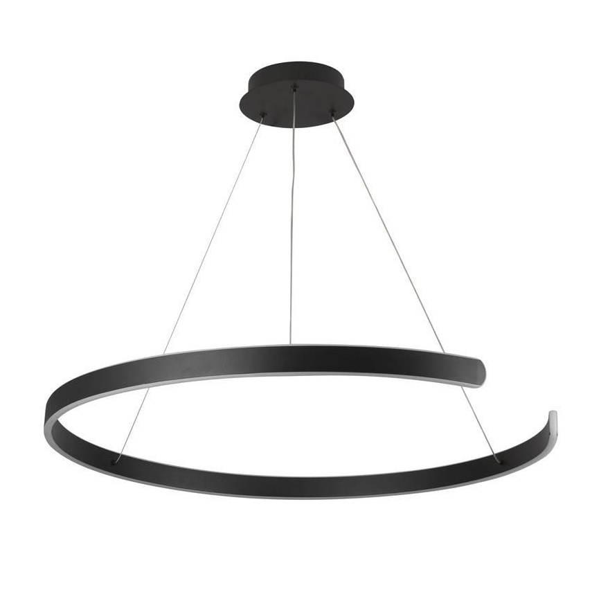LED Prigušivi luster na sajli LED/100W/230V 3000-6500K pr. 80 cm + Daljinski upravljač