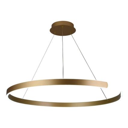 LED Prigušivi luster na sajli LED/100W/230V 3000-6500K pr. 80 cm + Daljinski upravljač