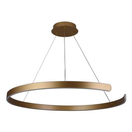 LED Prigušivi luster na sajli LED/100W/230V 3000-6500K pr. 80 cm + Daljinski upravljač