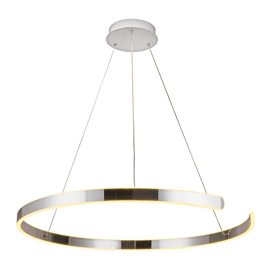 LED Prigušivi luster na sajli LED/100W/230V 3000-6500K pr. 80 cm + Daljinski upravljač