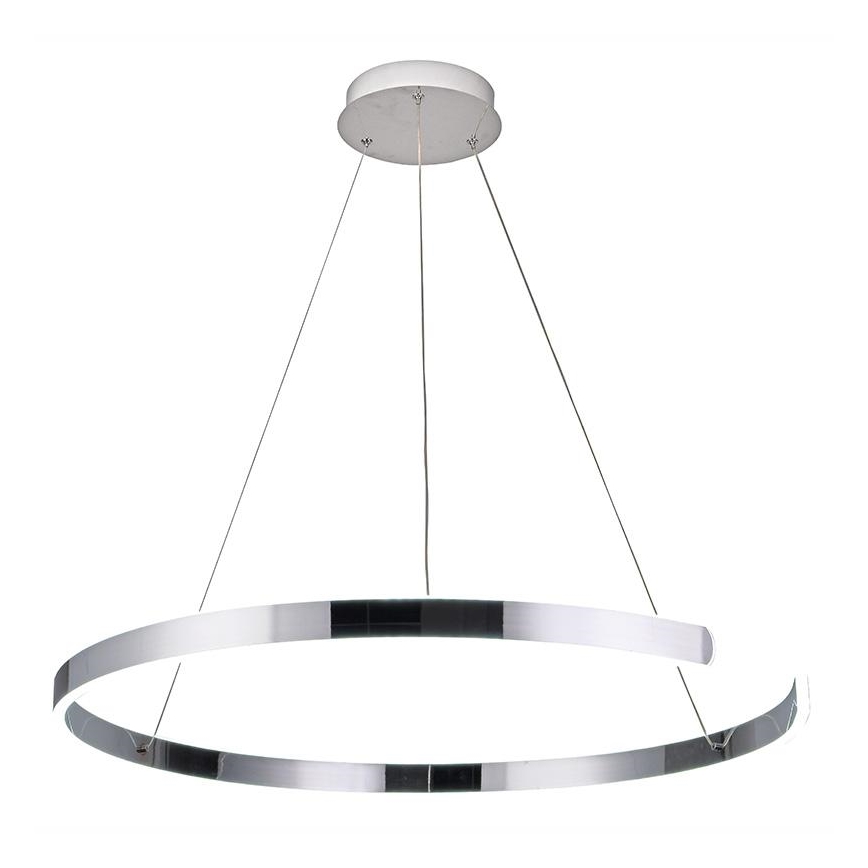 LED Prigušivi luster na sajli LED/100W/230V 3000-6500K pr. 80 cm + Daljinski upravljač