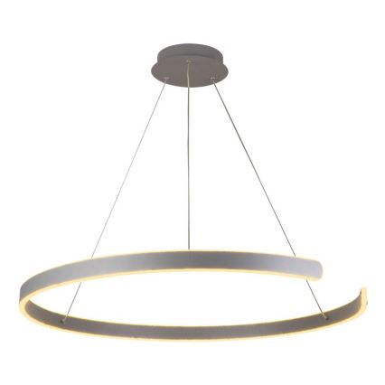 LED Prigušivi luster na sajli LED/100W/230V 3000-6500K pr. 80 cm + Daljinski upravljač