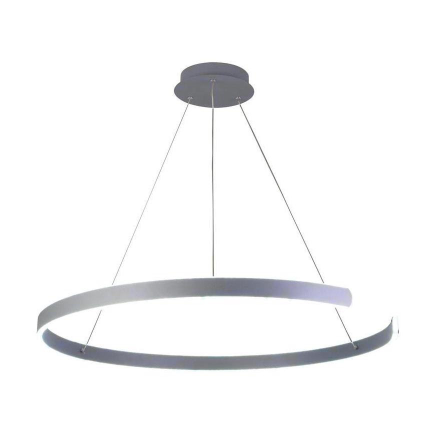 LED Prigušivi luster na sajli LED/100W/230V 3000-6500K pr. 80 cm + Daljinski upravljač