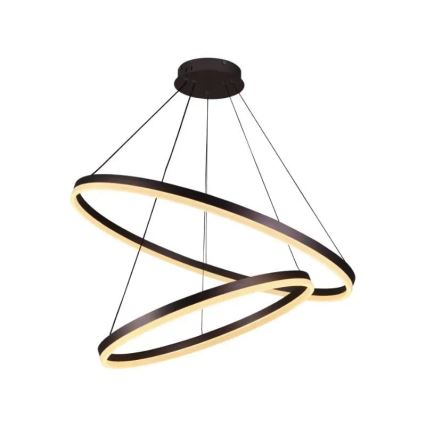 LED Prigušivi luster na sajli LED/100W/230V 3000-6500K + Daljinski upravljač