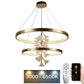 LED Prigušivi luster na sajli LED/100W/230V 3000-6500K + Daljinski upravljač