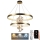 LED Prigušivi luster na sajli LED/100W/230V 3000-6500K + Daljinski upravljač