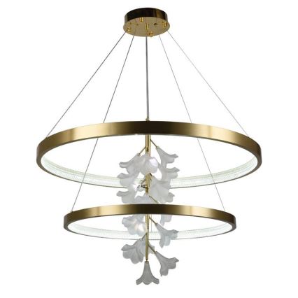 LED Prigušivi luster na sajli LED/100W/230V 3000-6500K + Daljinski upravljač