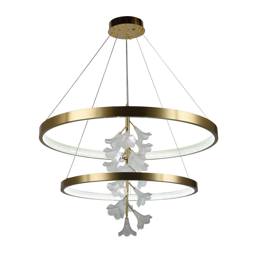 LED Prigušivi luster na sajli LED/100W/230V 3000-6500K + Daljinski upravljač