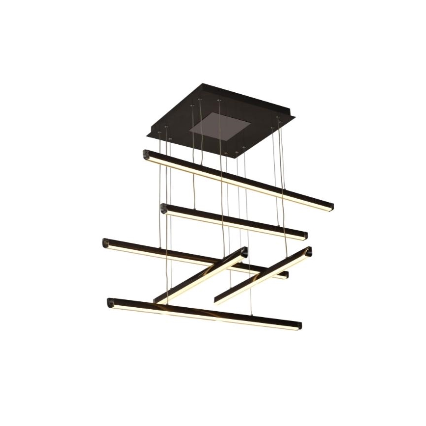 LED Prigušivi luster na sajli LED/100W/230V 3000-6500K + Daljinski upravljač