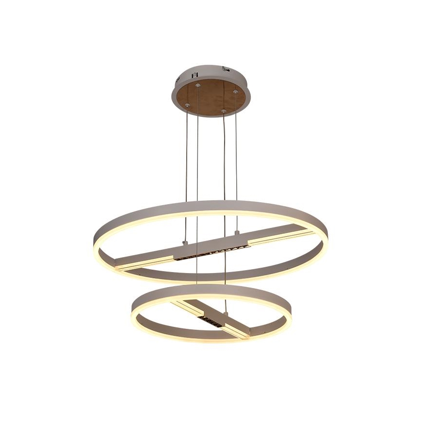 LED Prigušivi luster na sajli LED/100W/230V 3000-6500K + Daljinski upravljač