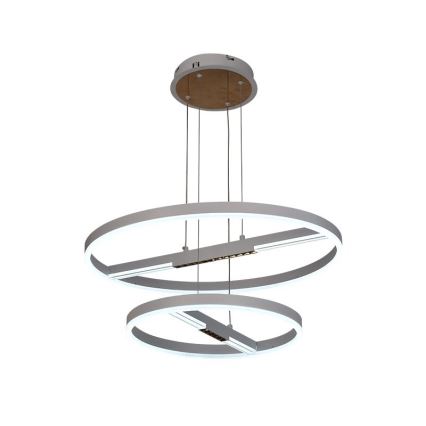 LED Prigušivi luster na sajli LED/100W/230V 3000-6500K + Daljinski upravljač