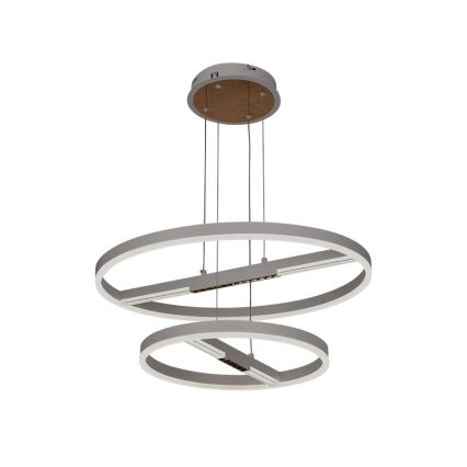 LED Prigušivi luster na sajli LED/100W/230V 3000-6500K + Daljinski upravljač