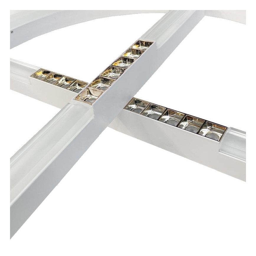 LED Prigušivi luster na sajli LED/100W/230V 3000-6500K + Daljinski upravljač