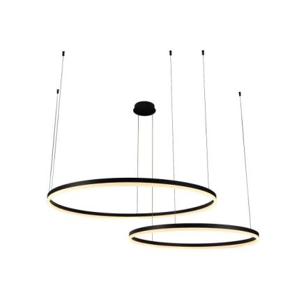 LED Prigušivi luster na sajli LED/100W/230V 3000-6500K pr. 80 cm + Daljinski upravljač